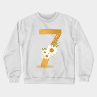 Number 7 Crewneck Sweatshirt